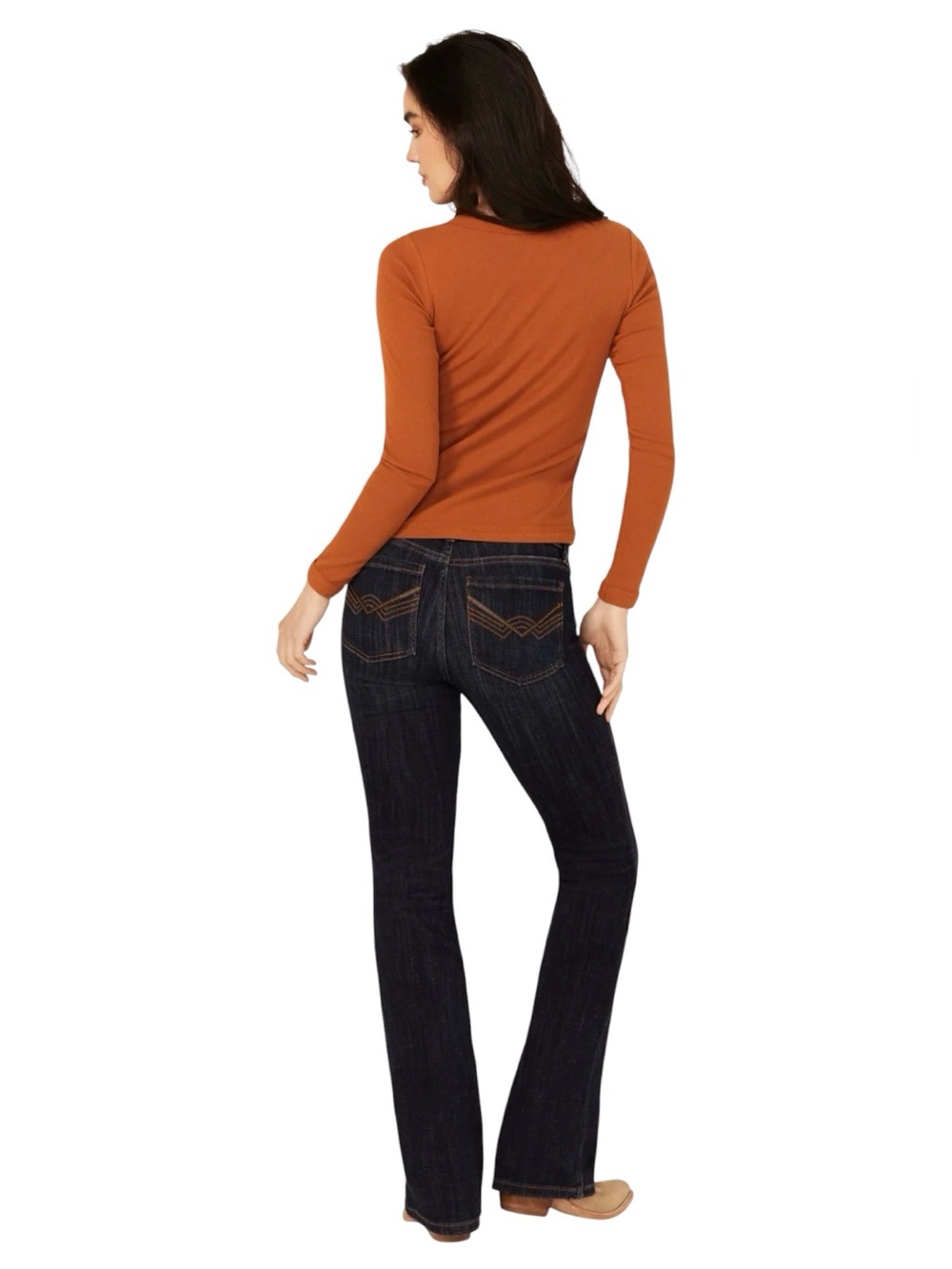 Idyllwind Women's Rebel Mid Rise Bootcut Stretch Denim Jeans 12